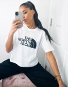 The North Face Easy Cropped T-shirt In White