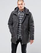 Fat Moose Outskirts Parka Quilted Lining - Gray