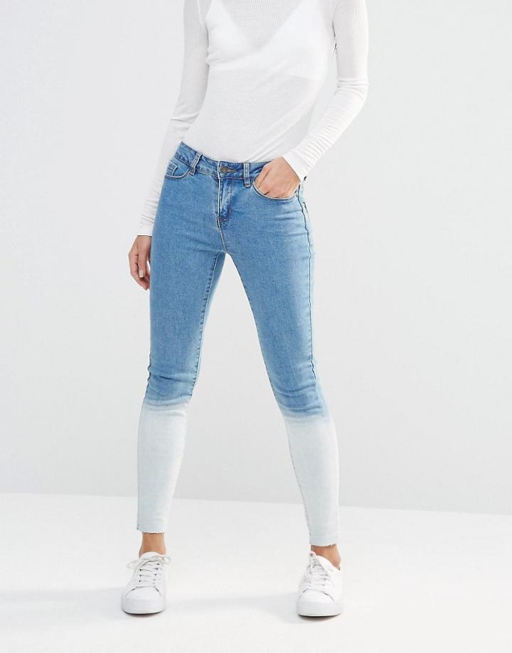 Vero Moda Tie Dye Skinny Jeans - Denim
