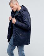 Fat Moose Outskirts Parka Quilted Lining - Navy