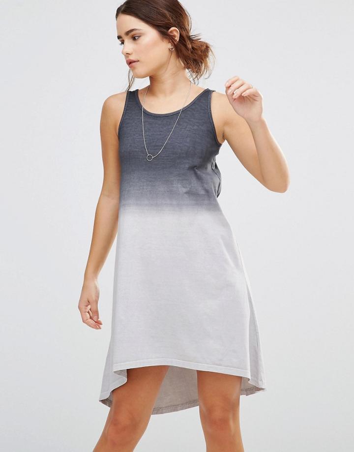 Uncivilised Waterfall High-lo Dress - Gray