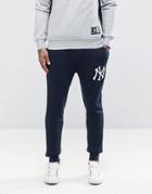 Majestic Yankees Skinny Joggers - Navy