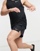 Nike Running Challenger 5 Inch Shorts In Black