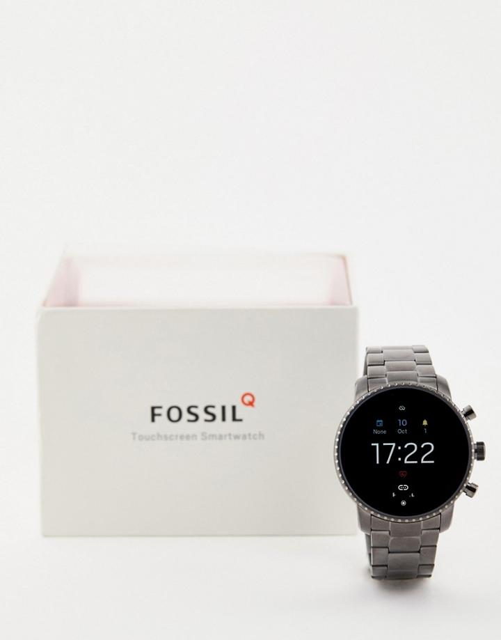 Fossil Ftw4012 Gen 4 Q Explorist Smart Watch 45mm - Gray