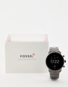 Fossil Ftw4012 Gen 4 Q Explorist Smart Watch 45mm - Gray