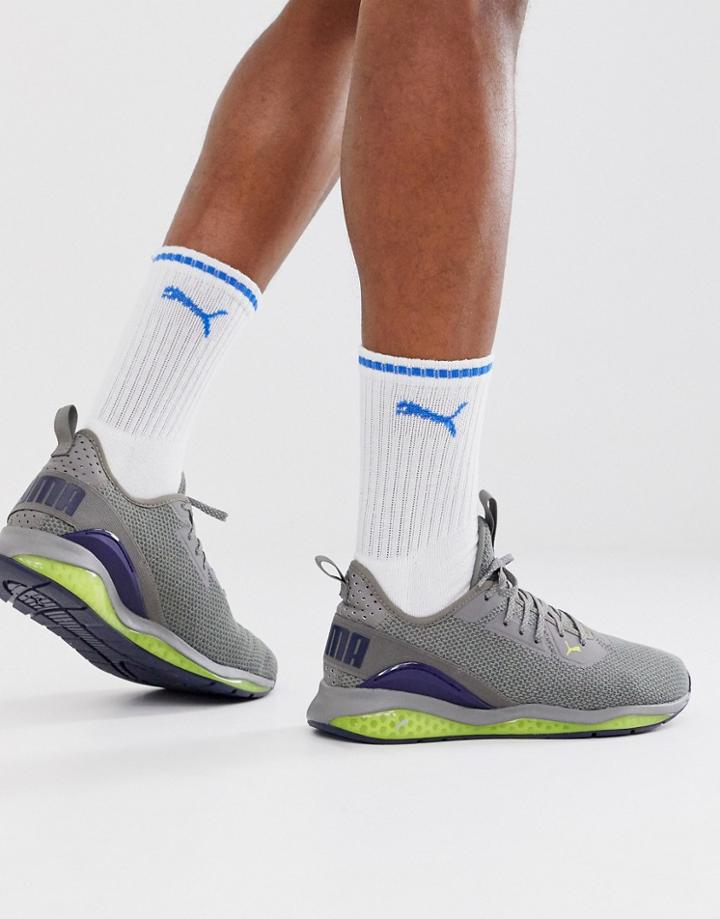 Puma Running Cell Descend Sneakers In Gray - Gray