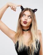 Asos Halloween Cat Hair Clips - Multi