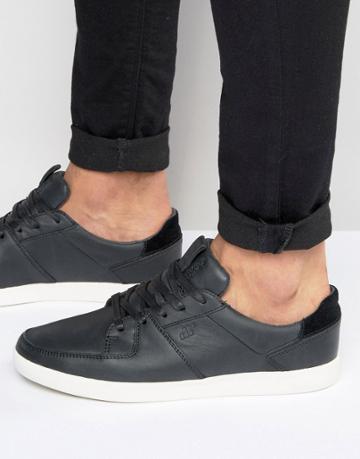 Boxfresh Cladd Leather Sneakers - Black
