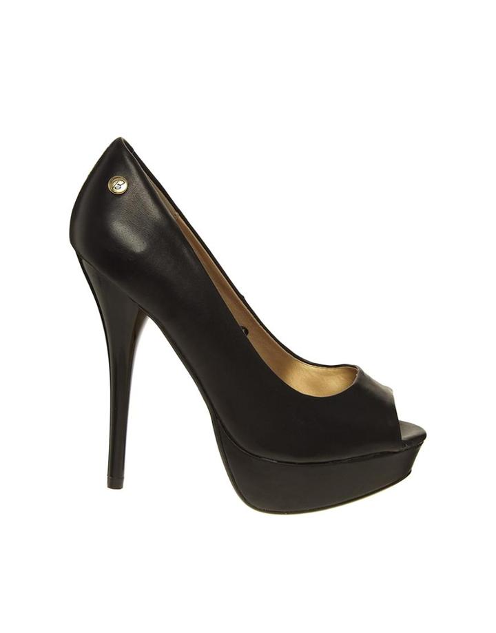 Blink Hidden Peep Toe High Heel