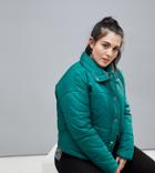 South Beach Plus Padded Jacket - Green