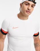 Nike Soccer Academy Dri-fit T-shirt In White