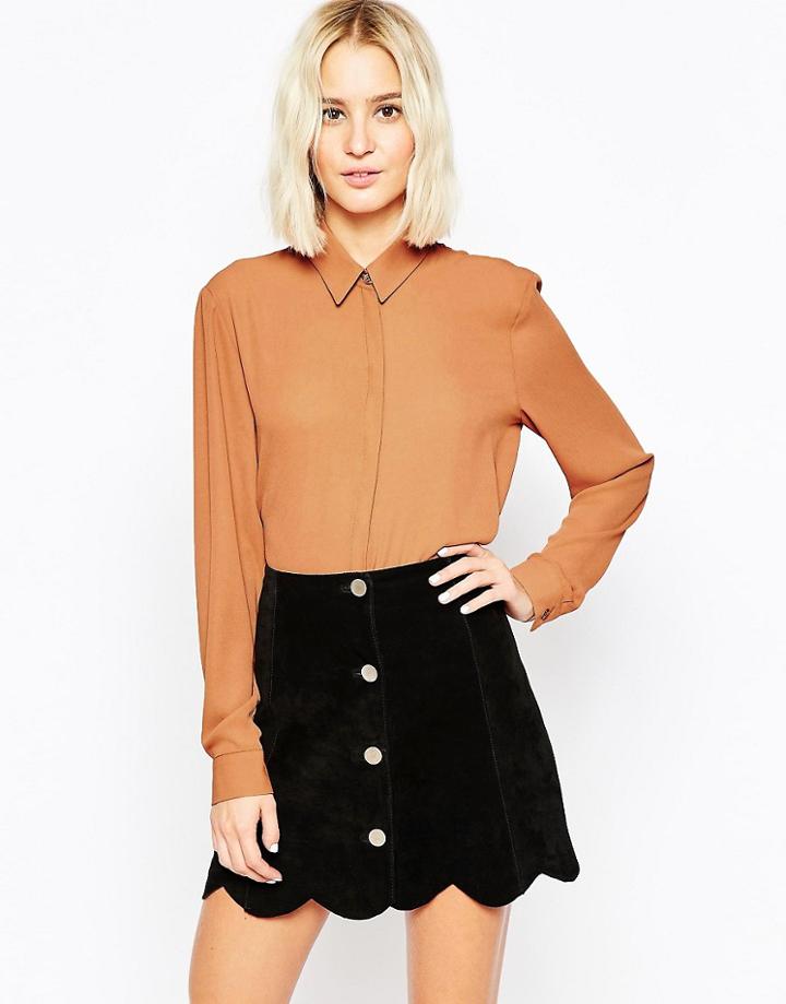 Asos Blouse - Brown