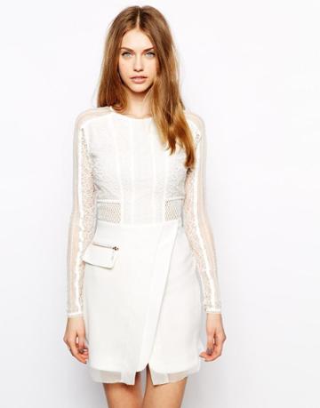 Three Floor La Blanc Dress