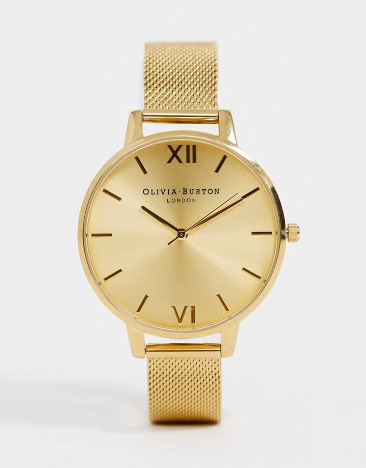 Olivia Burton Sunray Watch In-gold