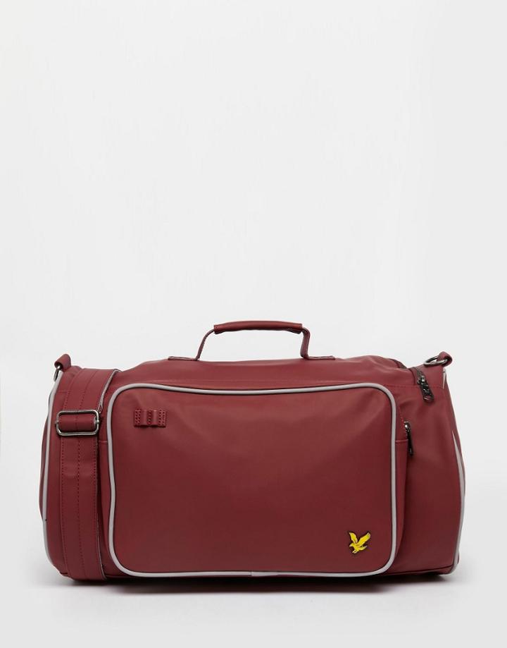 Lyle & Scott Duffle Bag - Red