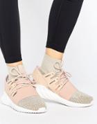Adidas Originals Pink Tubular Doom Sneakers - Pink