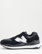 New Balance 57/40 Sneakers In Black And White