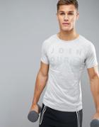 Blend Active Slogan T-shirt - Gray