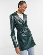 Steele Verona Blazer Dress In Green