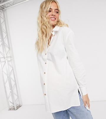 Pieces Maternity Exclusive Shirt In White