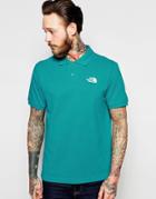 The North Face Polo Shirt With Logo - Teal