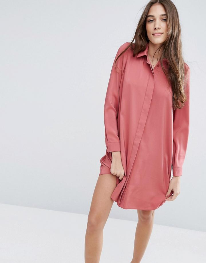 Asos Shirt Dress - Gray