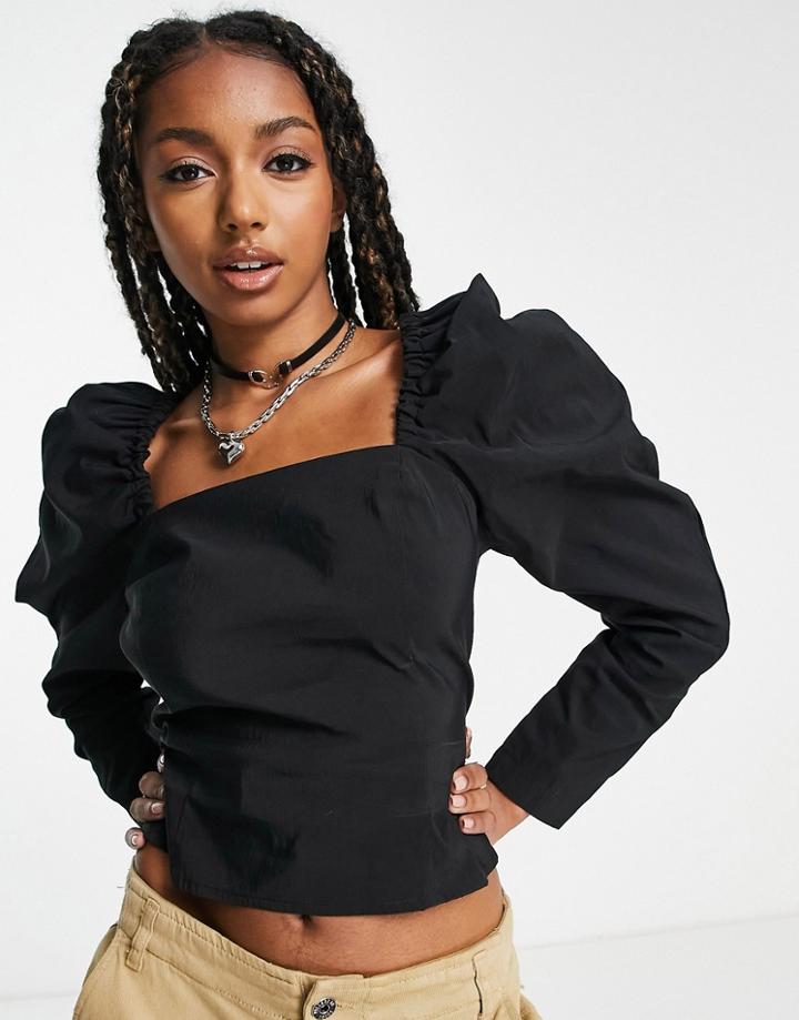 Levi's Junie Mutton Blouse In Black