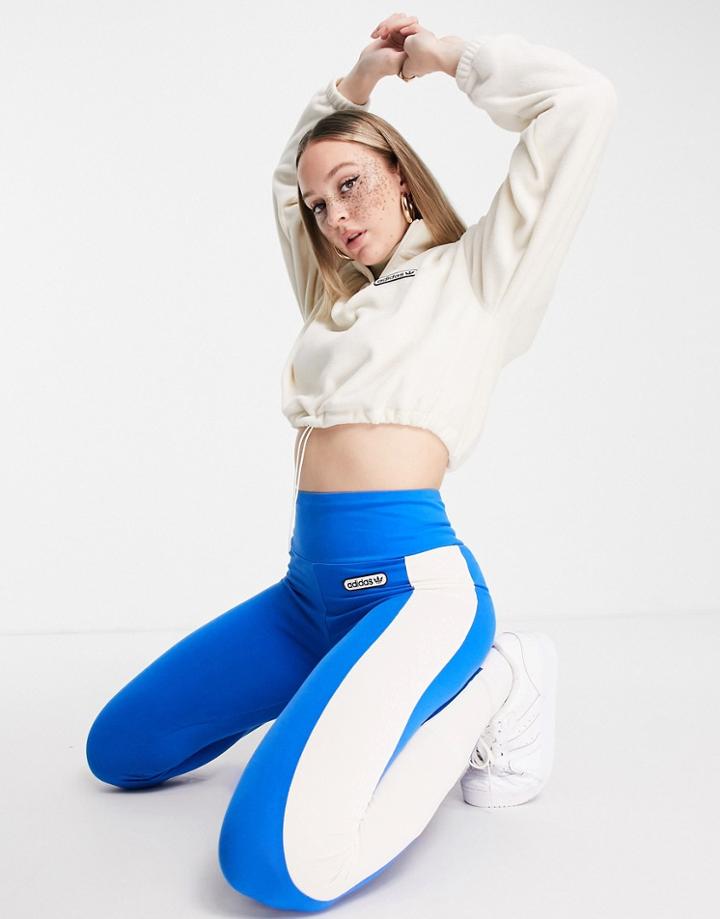 Adidas Originals 'retro Luxury' Leggings In Blue