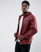 Boss By Hugo Boss Wind Jacket With Hood - Red