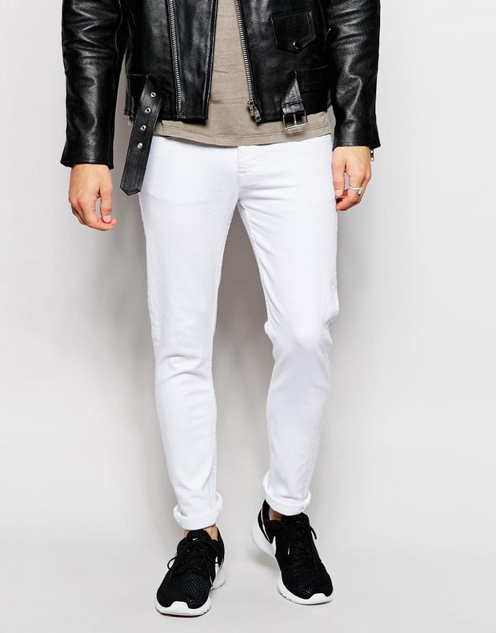 Loyalty And Faith Skinny Jean - White