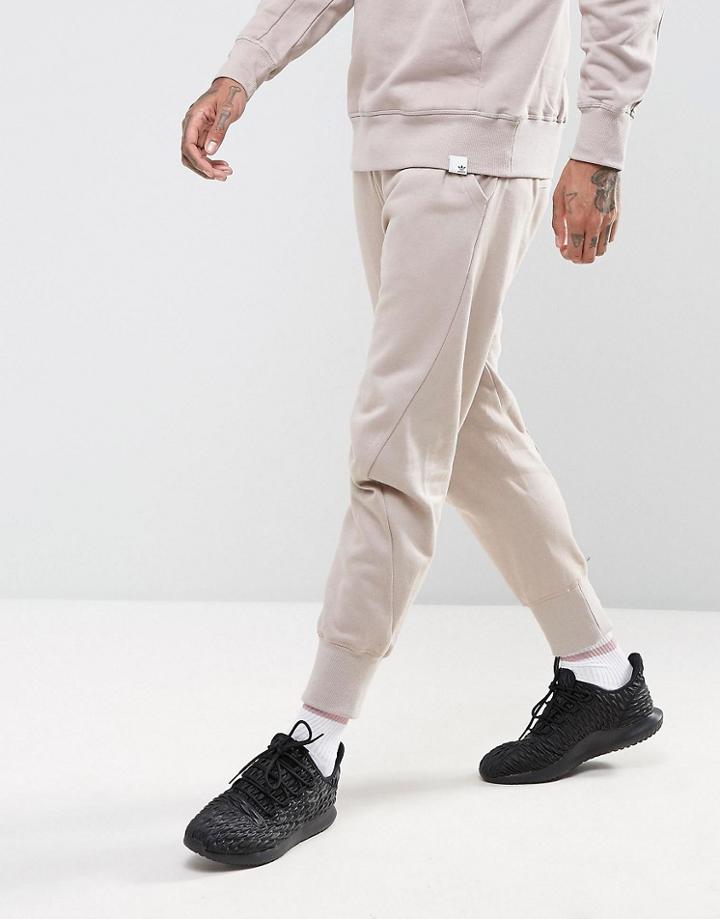 Adidas Originals Xbyo Joggers In Beige Cd8541 - Beige