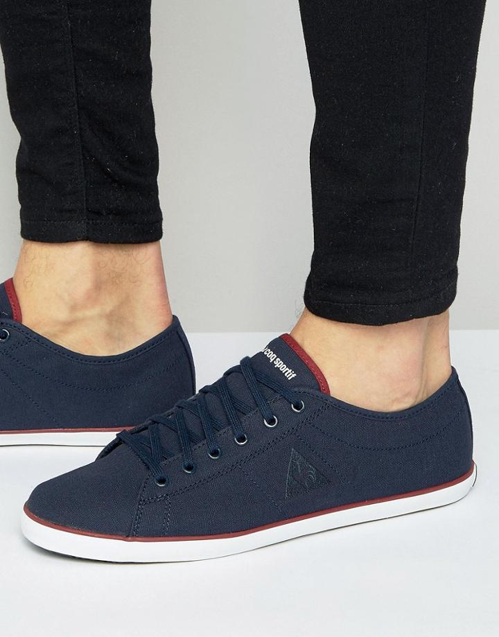 Le Coq Sportif Slimset Canvas Sneakers In Blue 1620093 - Blue