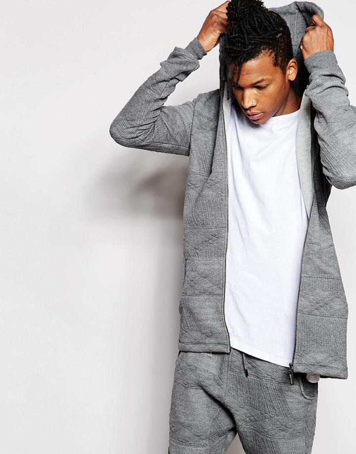 Criminal Damage Mount Hoody - Gray