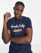 Jack & Jones Wave T-shirt In Navy