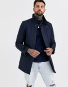 G-star Scutar Utility Padded Trench Coat In Blue
