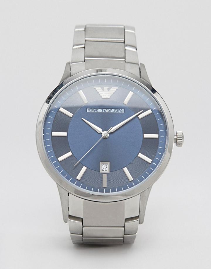 Emporio Armani Ar2477 Bracelet Watch In Silver
