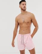 New Look Swim Shorts In Pink - Multi