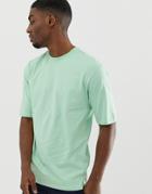 Only & Sons Oversized T-shirt In Mint Green - Green