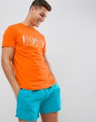 Boss Logo Bodywear T-shirt - Orange