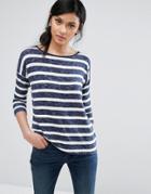 Oasis Long Sleeve Stripe T-shirt - Multi