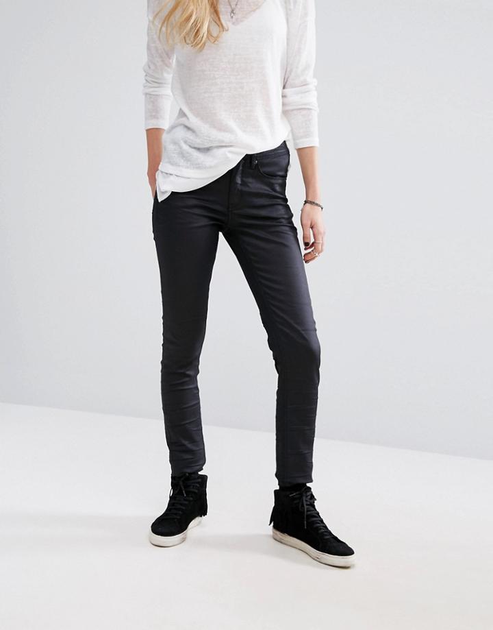 Blend She Bright Bae Coated Jean 32 - Black