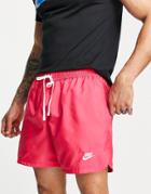 Nike Sport Essentials Lined Woven Shorts In Pink