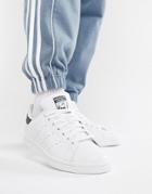 Adidas Originals Stan Smith Leather Sneakers In White M20325 - White