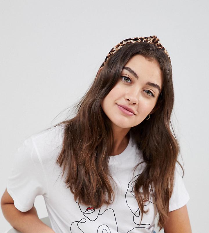 My Accessories Leopard Print Headband - Multi