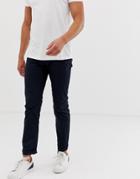 Armani Exchange J13 Slim Fit Gaberdine Pants In Navy