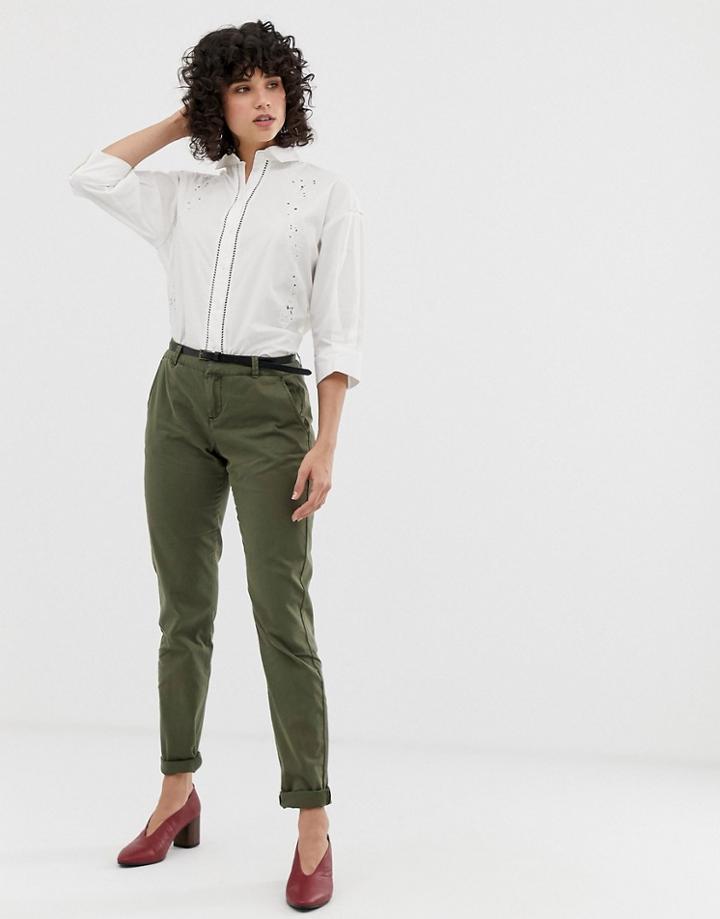 Vero Moda Chino Pant - Green