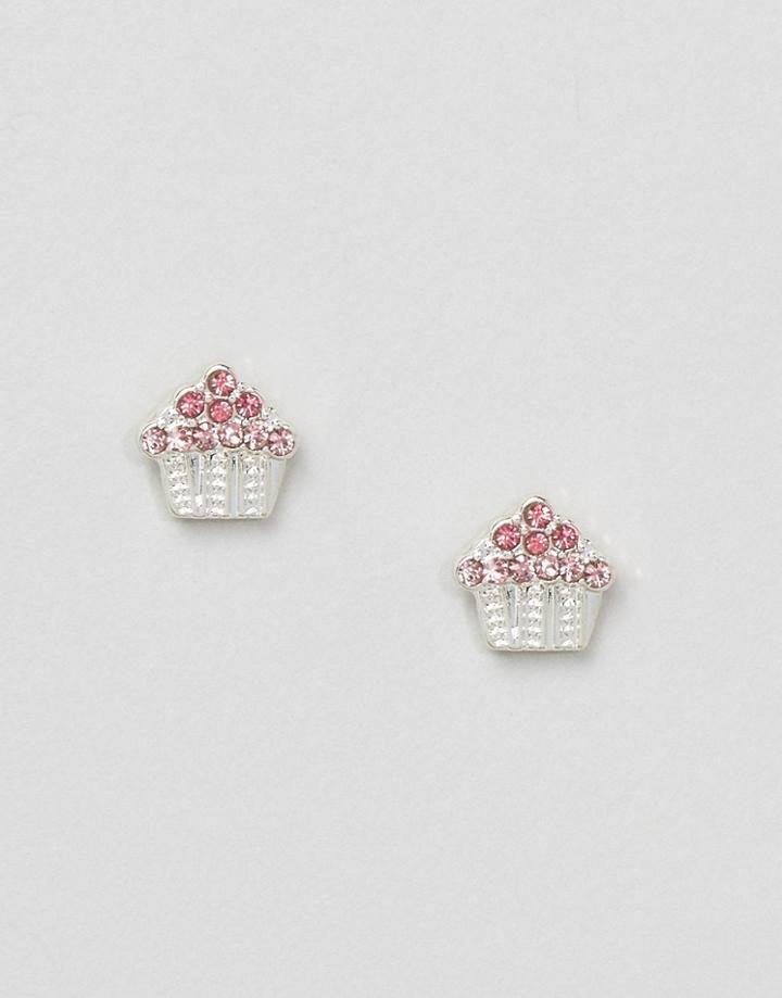 Asos Mini Cupcake Stud Earrings - Pink
