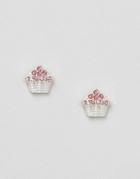 Asos Mini Cupcake Stud Earrings - Pink