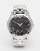 Emporio Armani Valente Watch Ar1706 - Silver