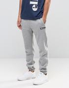 Ellesse Skinny Joggers With Large Logo - Gray